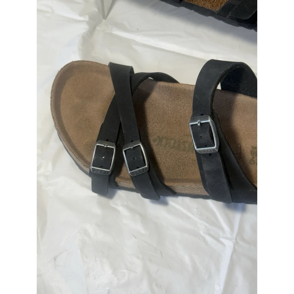 Birkenstock Franca Vegan Sandal Size 9 black_10